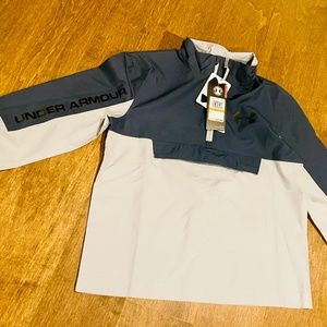 NWT Boys Under Armour quarter zip jacket